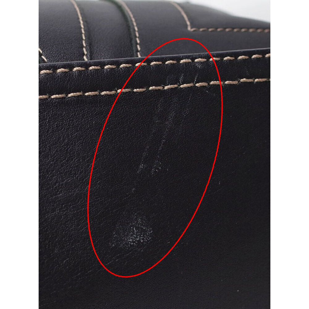 Loewe Shoulder Leather Bag Calfskin Anagram Tote - Picture 5 of 9